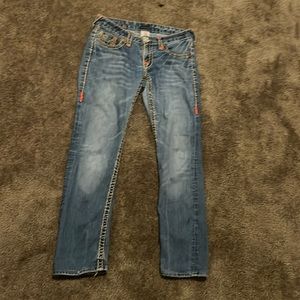 True Religion low rise jeans
